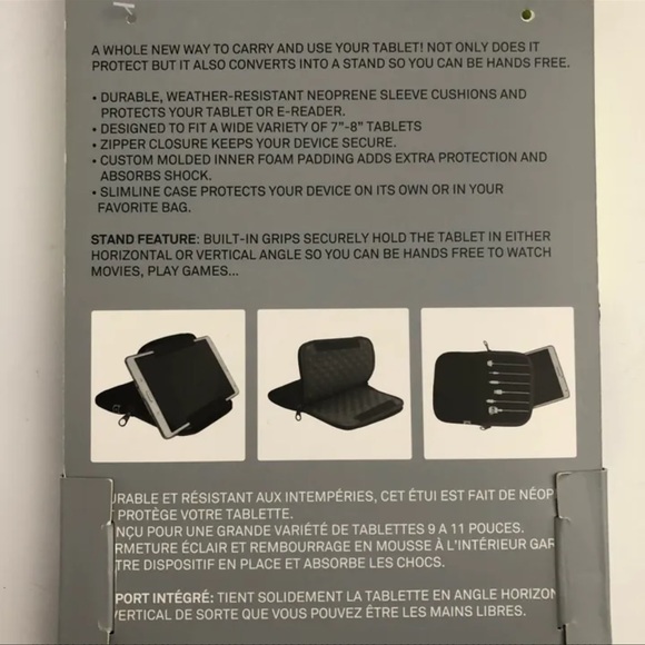 NWT| Tablet Sleeve Case & Stand “2 in 1” - Picture 6 of 7